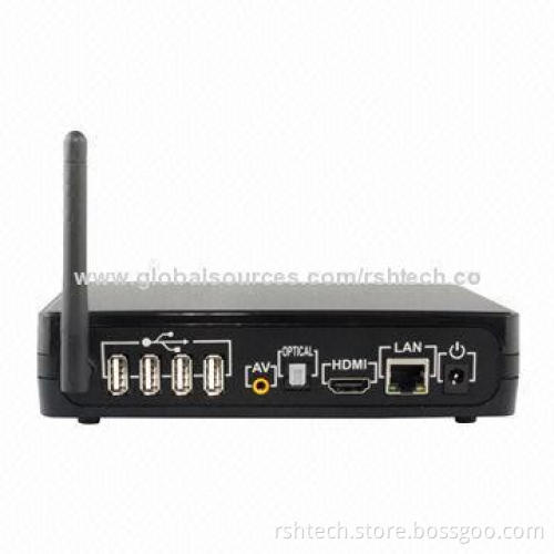 Dual-core Google's Android Smart Media Player, Supports Google TV Market, XMBC Miracast and DLNA